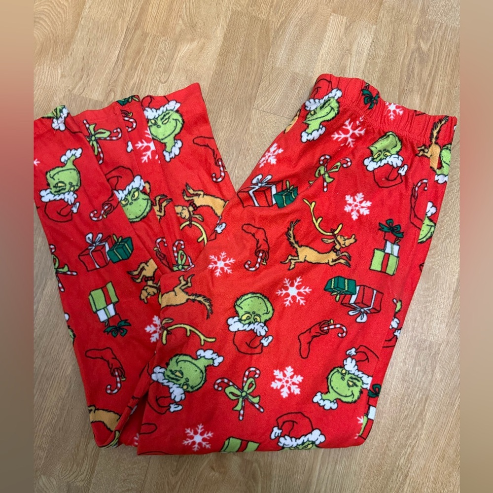 Festive Grinch Pajama Bottoms